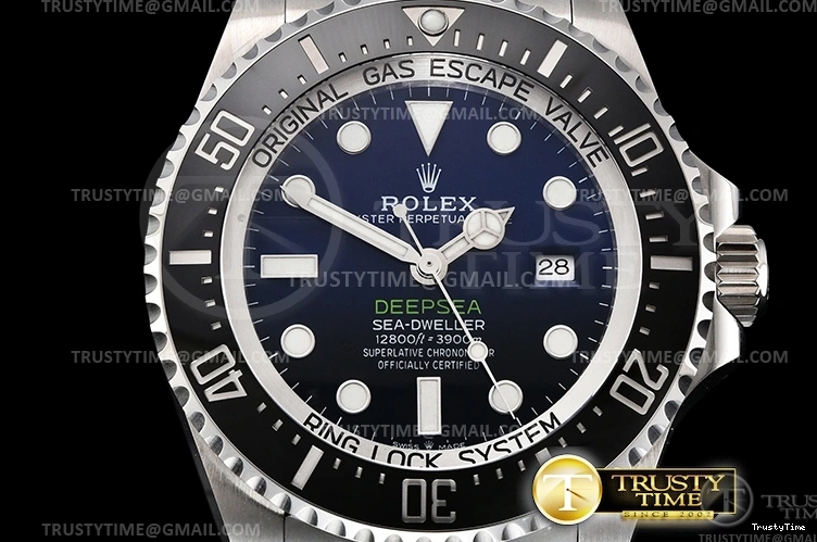 0509 Colorful ROLSD097A – Deep Sea Dweller Blue 126660 904L SS Noob V10 A 1019